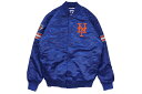 STARTER NEW YORK METS VARSITY SATIN FULL-SNAP JACKET (LS250167-NYM:BLUE)X^[^[/o[VeBWPbg/X^WAWPbg/j[[Nbc/u[