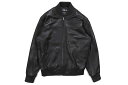 Pelle Pelle BASIC BURNISH JACKET (323-37459-BLK:BLACK)ペレペレ/レザージャケット/ブラック