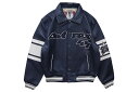 アヴィレックス AVIREX LIMITED EDITION CITY SERIES BRONX JACKET (AVF231O14-415:VARSITY BLUE)アビレックス/レザー/バーシティジャケット/ヴァーシティーブルー