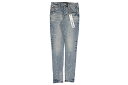 PURPLE BRAND MID RISE SLIM JEAN (P002VSI:VINTAGE SPOTTED INDIGO)p[vuh/fjpc/Be[WX|bebhCfBS