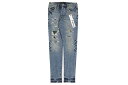 PURPLE BRAND LOW RISE SLIM JEAN (P001MICR122:MIDCAMO REPAIR)パープルブランド/デニムパンツ/ミッドカ...