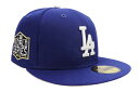 NEW ERA LOS ANGELES DODGERS 59FIFTY FITTED CAP (2020 WORLD SERIES SIDE PATCH/SOF...