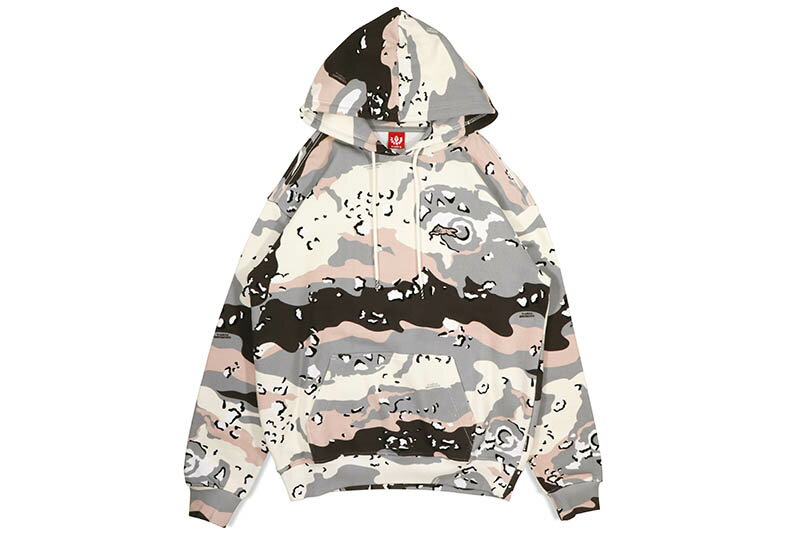 ICECREAM DESSERT CAMO HOODIE (