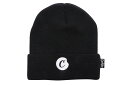 COOKIES C-BITE KNIT BEANIE (BLACK/WHITE) CM234XKB10クッキーズ/ニットキャップ/アクリルビーニー/ブラックホワイト