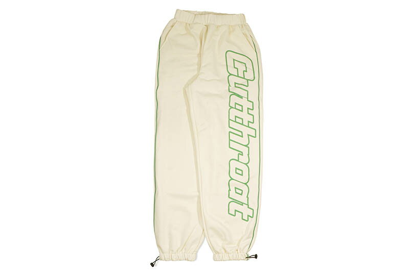 CUTTHROAT BIG LOGO SWEATPANT (CREAM)åȥ/åȥѥ/꡼