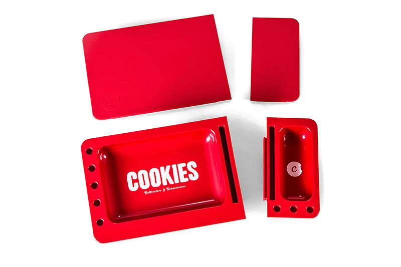 COOKIES V3 ROLLING TRAY 3.0 (RED) CM232SRT03クッキーズ/ローリングトレイ/小物入れ/レッド [3]