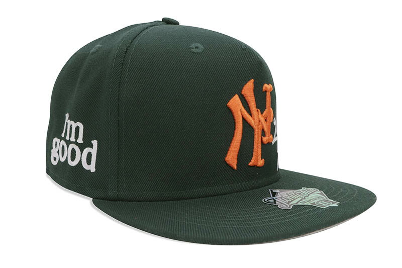 TWNTY TWO NY LOVES ME SNAPBACK CAP (GREEN)トゥエンティートゥー/ニューヨークヤンキース/ニューヨークメッツ/スナップバックキャップ/グリーン