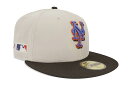NEW ERA NEW YORK METS 59FIFTY FITTED CAP (MLB FARM TEAM CUSTOM PATCH/BROOKLYN CY...