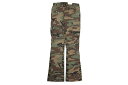 mnml BOOTCUT CARGO PANTS (P886:CAMO)ミニマル/ブーツカットカーゴパンツ/カモ