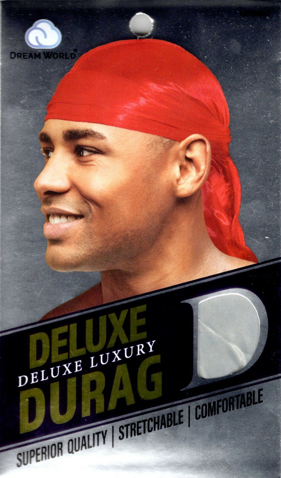 DREAM WORLD DELUXE DU-RAG (GREY) DRE002h[E[h/VL[/hD[O/X|[c/CtX^C/O[