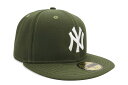NEW ERA NEW YORK YANKEES 59FIFTY FITTED CAP (RIFLE GREEN/WHITE) 13562235ニューエラ/フィ...