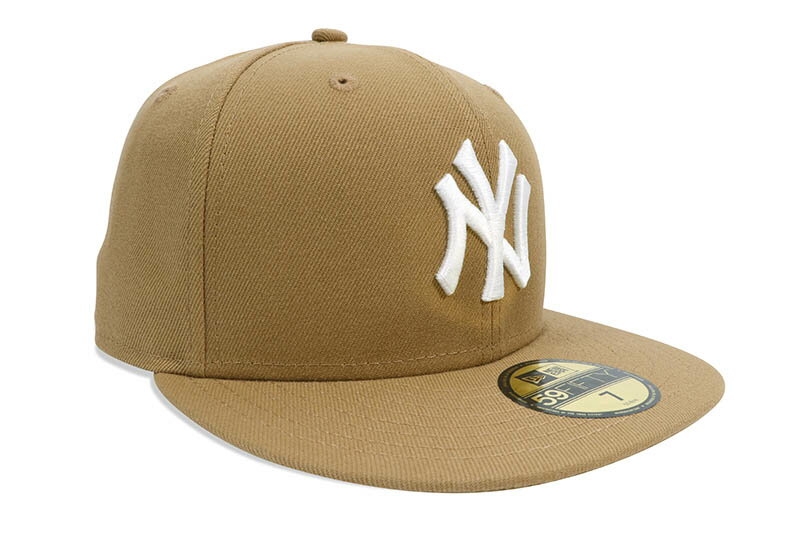 NEW ERA NEW YORK YANKEES 59FIFTY FITTED CAP (WHEET/WHITE) 13562232ニューエラ/フィッテッドキャップ/MLB/ニューヨークヤンキース/ウィート ホワイト/ツバ裏ウィート