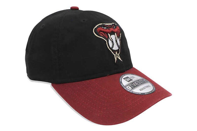 NEW ERA ARIZONA DIAMONDBACKS CORE CLASSIC 9TWENTY ADJUSTABLE CAP (ALTANATIVE BLACK/CARDINAL)ニューエラ/アジャスターキャップ/アリゾナダイアモンドバックス/メンズ/レディース/シンプル/男女兼用/サイズ調節/ブラック カーディナル レッド