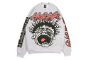 HELLSTAR STUDIOS RECORDS CREW SWEAT (GREY)wX^[/N[XEFbg/O[