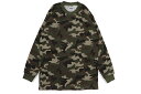 PRO CLUB HEAVYWEIGHT COTTON LONG SLEEVE THERMAL TOP (GREEN CAMO) 115vNu/T[}Vc/EbhhJ/O[J