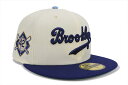 NEW ERA BROOKLYN DODGERS 59FIFTY FITTED CAP (JACKIE ROBINSON CUSTOM SIDE PATCH/GREEN UNDER VISOR/CHROME DARK ROYAL)j[G/tBbebhLbv/MLB/ubNhW[X/N[zCg _[NC/coO[