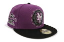NEW ERA ZODIAC NEW YORK METS 59FIFTY FITTED CAP (25TH ANNIVERSARY SIDE PATCH/GRE...