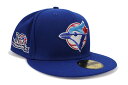 NEW ERA x HAT CLUB SILKY TORONTO BLUE JAYS 59FIFTY FITTED CAP (10TH ANNIVERSARY ...