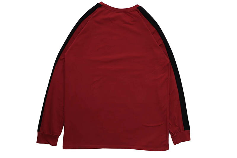 CUTTHROAT LOGO LS TEE (RED/BLACK)カットスロート/ロングスリーブTシャツ/レッド