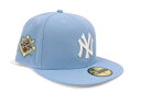 NEW ERA NEW YORK YANKEES 59FIFTY FITTED CAP (1941 WORLD SERIES SIDE PATCH/GREY U...