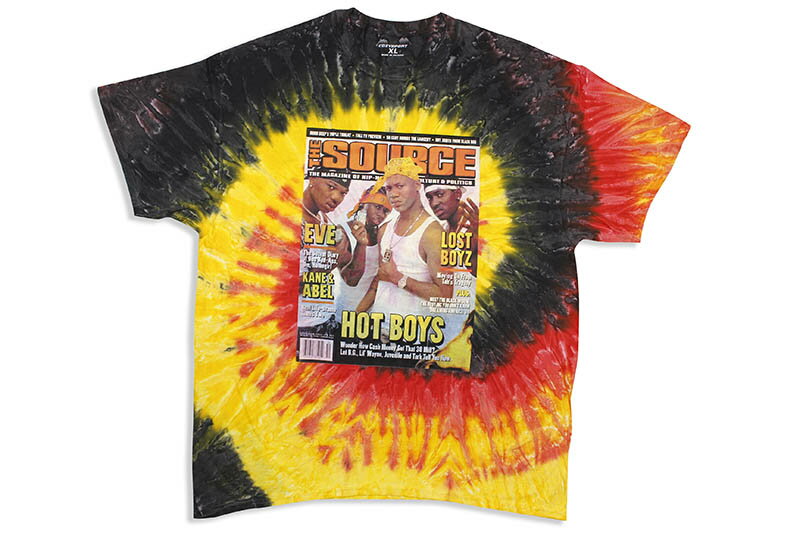 乐天商城 - COZY WEAR HOT BOYS SOURCE MAG T-SHIRT (TIE DYE)コージーウェア/ショートスリーブティーシャツ/タイダイ