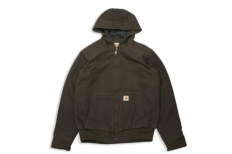 Carhartt WASHED DUCK INSULATED ACTIVE JACKET (104050/DKB:DARK BROWN)カーハート/ウォッシュドダックインシュレイティッドアクティブジャケット/ダークブラウン