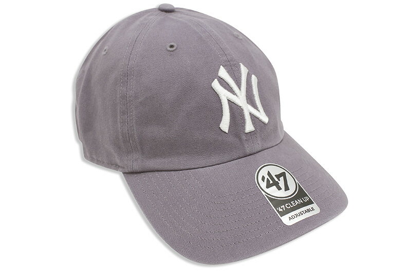 '47 NEW YORK YANKEES '47 CLEAN UP CAP (IRIS)フォーティーセブン/アジャスターキャップ/ニューヨークヤンキース/メンズ/レディース/シンプル/男女兼用/サイズ調節
