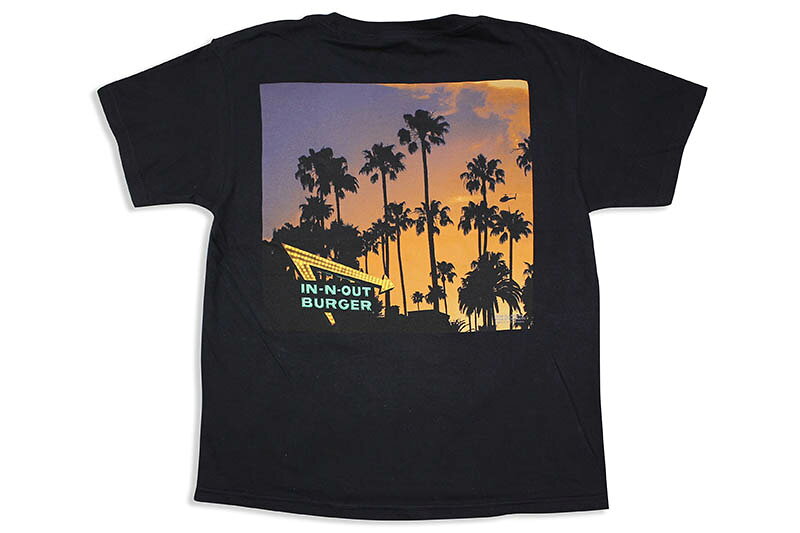 IN-N-OUT 2017 YOUTH CALIFORNIA DREAMIN' T-SHIRT (BLACK)インアンドアウト/ショートスリーブティーシャツ/ブラック