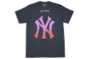 JAETIPS SAVIOR FLOWER YANKEE DRIP T-SHIRT (NAVY)ジェーティップス/ショートスリーブティーシャツ/ネイビー