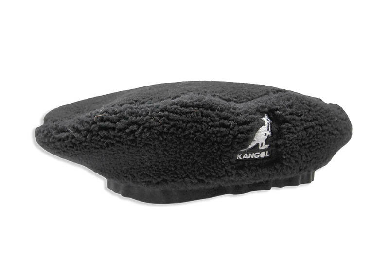 KANGOL PLUSH BERET (K4380/BK001:BLACK)カンゴール/ベレー/ブラック