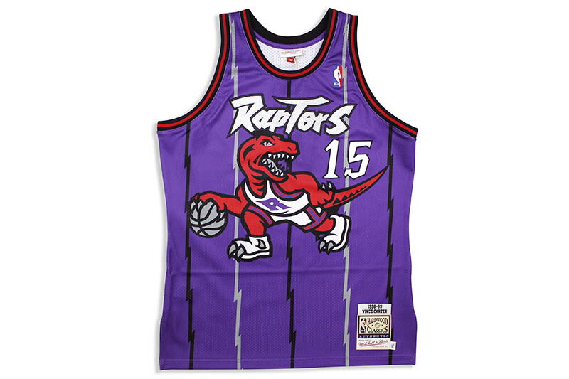 MITCHELL NESS AUTHENTIC MESH JERSEY NBA (TORONTO RAPTORS/ROAD/1998-99 VINCE CARTER)ミッチェル ネス/スローバックジャージー/トロントラプターズ/パープル