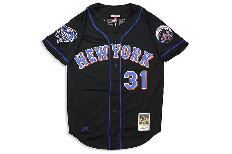MITCHELL&NESS AUTHENTIC MESH BF JERSEY MLB (NEW YORK METS/ALTERNATE/2000:MIKE PIAZZA #31) AJY1CP19085ミッチェル&ネス/ベースボールジャージ/ニューヨークメッツ