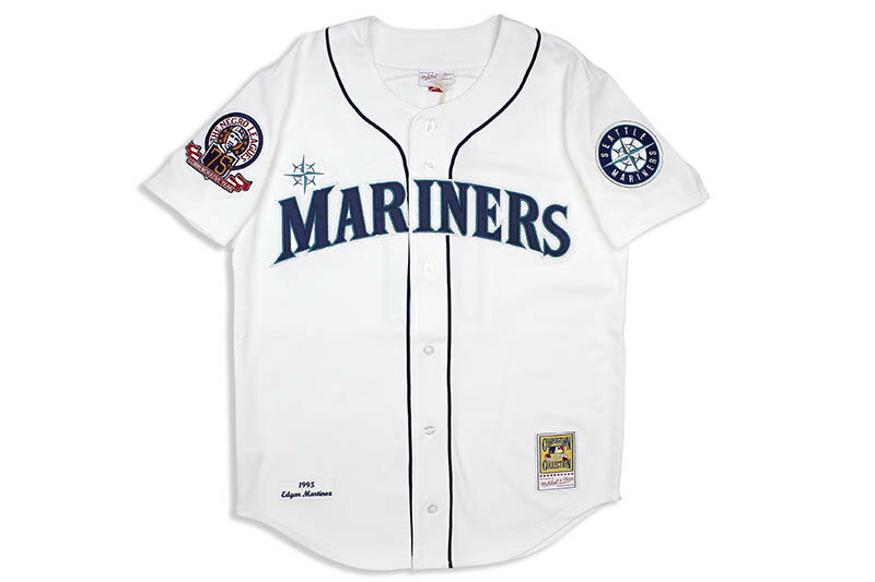 MITCHELL&NESS AUTHENTIC MESH BF JERSEY MLB (SEATTLE MARINERS/HOME/1995/EDGAR MARTINEZ)~b`F&lX/x[X{[W[W/VAg}i[Y