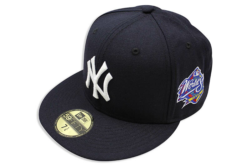 NEW ERA NEW YORK YANKEES 59FIFTY FITTED CAP (1999 WORLD SERIES SIDE PATCH/NAVY) 12583762ニューエラ/フィッテッドニュ−エラキャップ/ネイビー