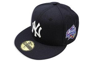 NEW ERA NEW YORK YANKEES 59FIFTY FITTED CAP (1999 WORLD SERIES SIDE PATCH/NAVY) 12583762˥塼/եåƥåɥ˥ݥ饭å/ͥӡ