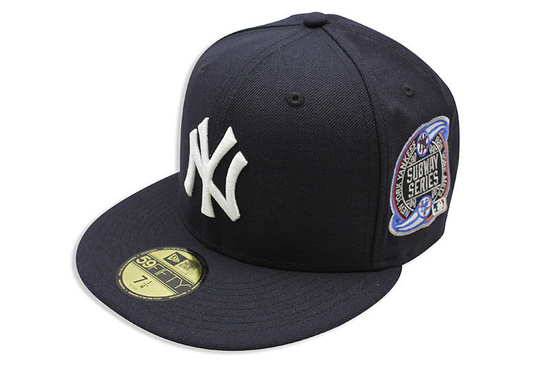 NEW ERA NEW YORK YANKEES 59FIFTY FITTED CAP (2000 SUBWAY SERIES/NAVY) 12551956ニューエラ/フィッテッドキャップ/MLB/ニューヨークヤンキース/ネイビー/ツバ裏グレー