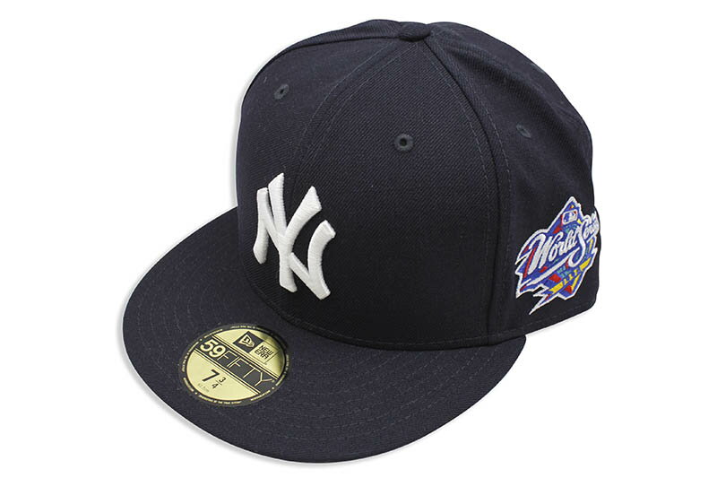 NEW ERA NEW YORK YANKEES 59FIFTY FITTED CAP (1998 WORLD SERIES SIDE PATCH/NAVY) 12551955˥塼/եåƥåɥ˥ݥ饭å/ͥӡ