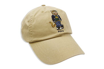 POLO RALPH LAUREN TIGER CHINO BALL CAP (710790285001:LUXURY BEIGE)ポロ ラルフローレン/ツイルキャップ/ラグジュアリーベージュ