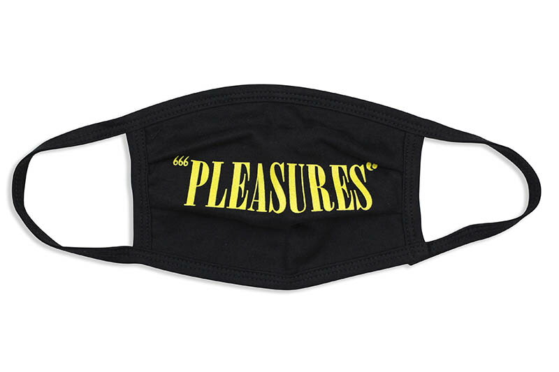 PLEASURES CORE LOGO FACE MASK (BLACK)プレジャーズ/フェイスマスク/ブラック