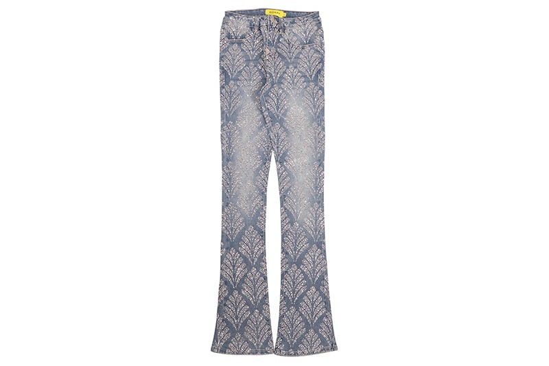 Rakuten - GUAPI STEEL BLUE EMBELLISHED DENIM (622SBED)グアピ/デニムパンツ/ブルー