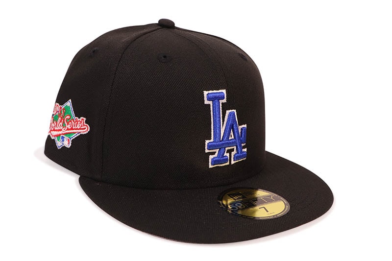 楽天GROW AROUND グロウアラウンドNEW ERA LOS ANGELES DODGERS 59FIFTY FITTED CAP （1988 WORLD SERIES SIDE PATCH/GREY UNDER VISOR/BLACK） 14730502ニューエラ/フィッテッドキャップ/MLB/ロサンゼルスドジャース/ツバ裏グレー/ブラック