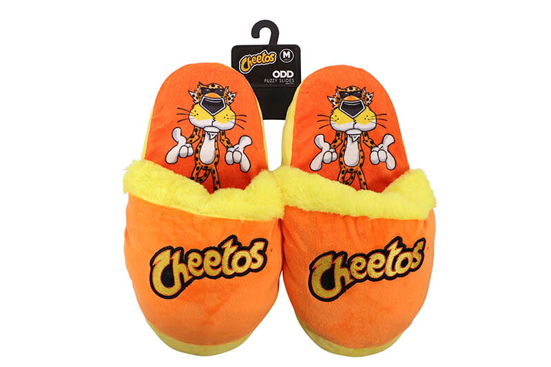 Rakuten - ODD SOX CHEETOS FUZZY SLIP-ON SLIPPERS (33594FSL:ORANGE)オッドソックス/ルームスリッパ/チートス/オレンジ