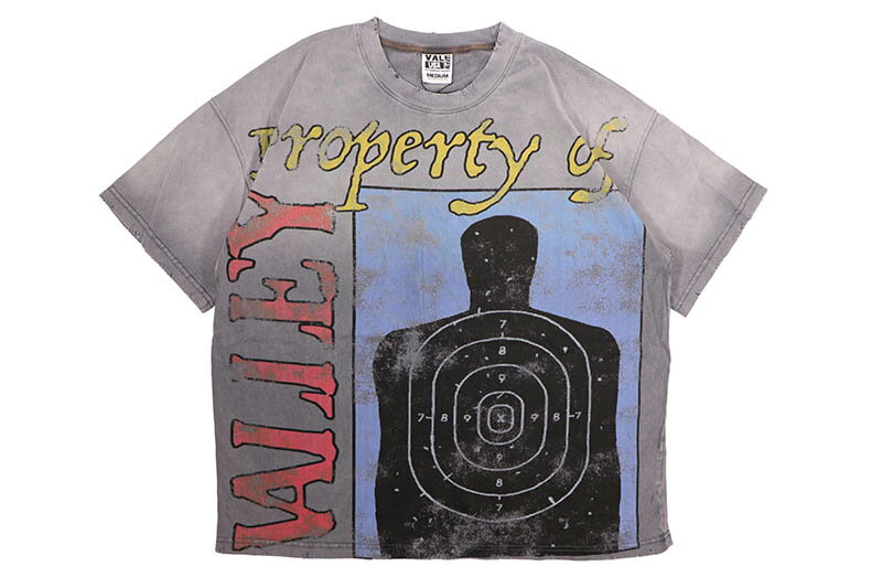 Rakuten - VALE CHARCOAL TARET PRACTICE T-SHIRTSヴェール/ショートスリーブTシャツ/グレー