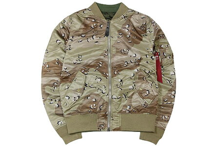 ALPHA DOUBLE CAMO MA-1 JKT(MJM47523C1/CHOCOLATE CHIP CAMO×DIGI CAMO)アルファ/MA-1フライトジャケット/リバーシブル/チョコチップカモ/デジタルカモ