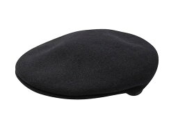 KANGOL WOOL 504 HUNTING CAP (0258BC/BK001:BLACK)カンゴール/ハンチングキャップ/ブラック