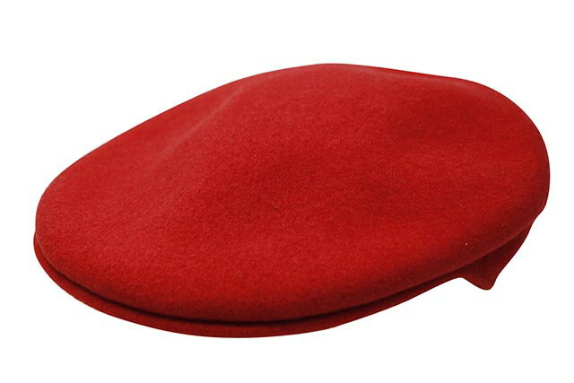 KANGOL WOOL 504 HUNTING CAP (0258BC/RD608:RED)カンゴール/ハンチングキャップ/レッド