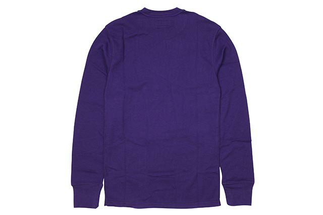 POLO RALPH LAUREN WAFFLE-KNIT THERMAL L/S SHIRT (PWLCFR-BVD:PURPLE)ポロ ラル...
