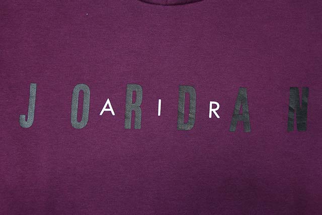 JORDAN FLIGHT FLEECE AIR HOODIE(AH4509/609:BURGUNDY)ジョーダンブランド/プルオ...