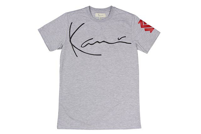 KARL KANI SIGNATURE T-SHIRT(KK240:HEATHER GREY)륫ʥ/T-/إ졼