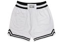 楽天GROW AROUND グロウアラウンドPRO CLUB ABOVE KNEE FIT CLASSIC BASKETBALL SHORTS （WHITE/BLACK） 03PC0505B 13PC0509Bプロクラブ/バスケットボールショーツ/メンズ/シンプル/アメリカサイズ/大きいサイズ/ホワイトブラック